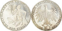 République fédérale allemande 10 Mark Monnaie, Hambourg, Argent -