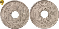 France 10 Centimes Monnaie, Lindauer, Paris, PCGS, MS64 -
