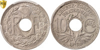 France 10 Centimes Monnaie, Lindauer, Paris, PCGS, MS64 -