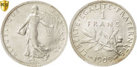 France 1 Franc Semeuse, Paris, Argent, PCGS, Gadoury:467, KM:844.1 -