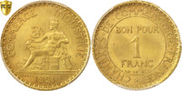 France 1 Franc Chambre de commerce, Paris, Bronze-Aluminium, PCGS -