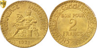 France 2 Francs Monnaie, Chambre de commerce, Paris, PCGS, MS64 -