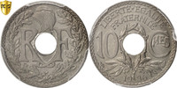 France 10 Centimes Monnaie, Lindauer, Paris, PCGS, MS66 -