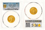 Royaume de Sardaigne 20 Lire Charles-Félix, Gênes, Or, PCGS -