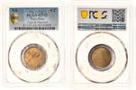 France 2 Euro Flan vierge, PCGS, MS62, Copper-nickel -