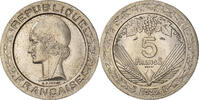 France 5 Francs Monnaie, Concours de Vézien, ESSAI, Nickel -