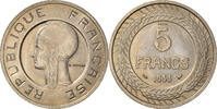 France 5 Francs Monnaie, Concours de Cochet, ESSAI, Nickel -
