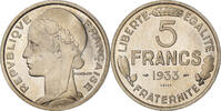 France 5 Francs Monnaie, Concours de Morlon, ESSAI, Nickel -