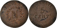 France 5 Centimes Napoléon I, Anvers, Grand Module, Bronze, PCGS -
