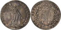 12 Carlini An VII (1799) Italien Staaten Münze, NAPLES, SS, Silber, KM:233 SS