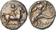 Statère Monnaie, Calabre, Taras, Tarentum, Argent, HN -