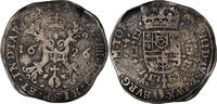 Pays-Bas espagnols 1/4 Patagon Monnaie, TOURNAI, Philippe IV, Tournai -