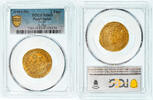 États pontificaux Doppio Fiorino Alexandre VI, Double Florin, Rome, Or, PCGS -