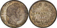 France 5 Francs Monnaie, Louis-Philippe, La Rochelle, Argent -