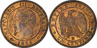 France Centime Monnaie, Napoleon III, Marseille, Bronze -