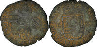 Pays-Bas espagnols Liard, 12 Mites Monnaie, BRABANT, Philippe IV -