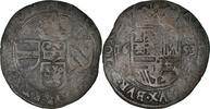 Pays-Bas espagnols Liard, 12 Mites Monnaie, TOURNAI, Philippe IV -