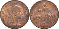 France 5 Centimes Monnaie, Dupuis, Paris, Bronze, Gadoury:165 -