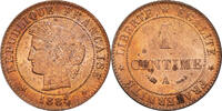 France Centime Monnaie, Cérès, Paris, Bronze, Gadoury:88 -