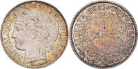 France Franc Monnaie, Cérès, Paris, Argent, KM:822.1 -
