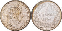 France 5 Francs Monnaie, Louis-Philippe, Strasbourg, Argent -