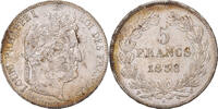 France 5 Francs Monnaie, Louis-Philippe, Lille, Argent -