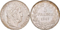 France 5 Francs Monnaie, Louis-Philippe, Paris, Argent -