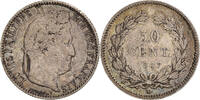 France 50 Centimes Monnaie, Louis-Philippe, Paris, Argent -