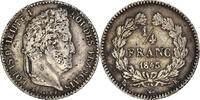 France 1/4 Franc Monnaie, Louis-Philippe, Bordeaux, Argent -