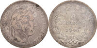 France 5 Francs Monnaie, Louis-Philippe, Paris, Argent -