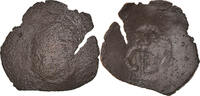 Aspron trachy Monnaie, Isaac II Angelus, Constantinople, Billon -
