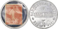France 10 Centimes Monnaie, Banque Jules Boutin Travel Bureau, Boutin -
