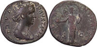 Dupondius/As Diva Faustina I, Rome, Bronze -