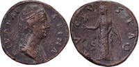 Sesterz Diva Faustina I, Rome, Bronze, RIC:1124 -
