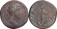 Sesterz Marc Aurèle, Rome, Bronze, RIC:923 -