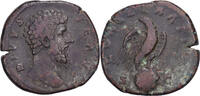 Sesterz Divus Lucius Verus, Rome, Bronze -