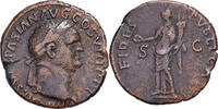 Dupondius Vespasien, Lugdunum, Bronze, RIC:1210var -