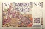 FRANCE 500 Francs CHATEAUBRIAND 1945 pr.SPL