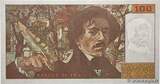 FRANCE 100 Francs DELACROIX imprimé en continu 1990 NEUF