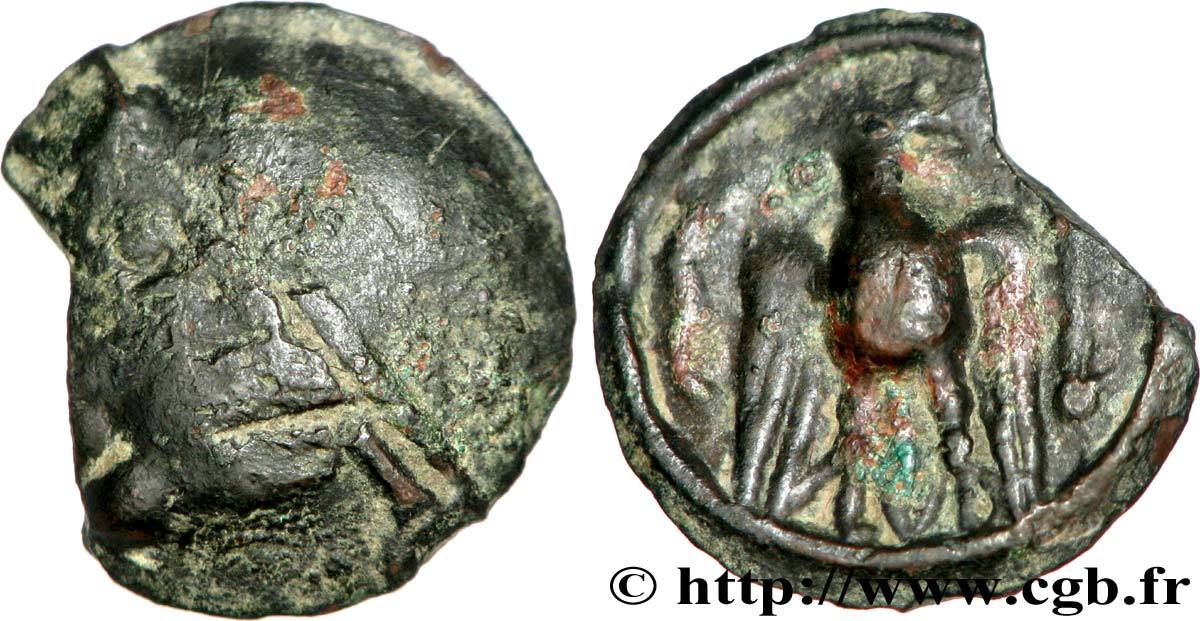 France Potin A L Aigle Fragmentaire Eduens Aedui Bibracte Area Of The Mont Beuvray Autun 71 Ier Siecle Avant J C 19mm 4 38g 1h Tb Ttb Ma Shops