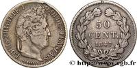 FRANCE 50 centimes Louis-Philippe LOUIS-PHILIPPE Ier Bordeaux 1847 (18mm, 2,50g, 6h) -