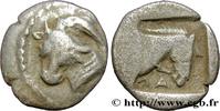 Classique 1 (480 à 400 avant J.C.) Obole THESSALIE - LARISSA Larissa, Thessalie c. 475-450 AC. (10mm, 0,85g, 1h) -