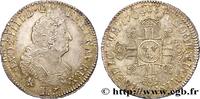FRANCE Demi-écu aux huit L, 2e type LOUIS XIV LE GRAND OU LE ROI SOLEIL Rennes 1704 (36mm, 13,45g, 6h) -