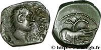 FRANCE Bronze CONTOVTOS (quadrans), stylisé SANTONS / CENTRE-OUEST, Incertaines c. 40 AC. (13,5mm, 1,56g, 9h) -