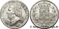FRANCE 5 francs Louis XVIII, tête nue LOUIS XVIII Bayonne 1817 (37mm, 24,74g, 6h) -