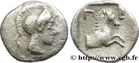 Classique 1 (480 à 400 avant J.C.) Hemiobole THESSALIE - PERRHABOI Olosson ou Phalannna, Thessalie c. 450-430 AC. (8,5mm, 0,35g, 12h) -