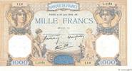 FRANCE 1000 Francs CÉRÈS ET MERCURE type modifié FRANCE 1000 Francs CÉRÈS ET MERCURE type modifié 1938 SUP+ -