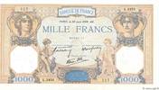 FRANCE 1000 Francs CÉRÈS ET MERCURE type modifié FRANCE 1000 Francs CÉRÈS ET MERCURE type modifié 1938 SUP+ -