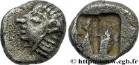 Archaïque 1 (650 à 550 avant J.C.) Hemiobole IONIE - ANONYMES Atelier incertain, Ionie c. 550-500 (7mm, 0,36g, h) -