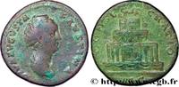LES ANTONINS (96 après J.C. à 192 après J.C.) Sesterce FAUSTINE MÈRE Rome 141 (32mm, 22,28g, 12h) -